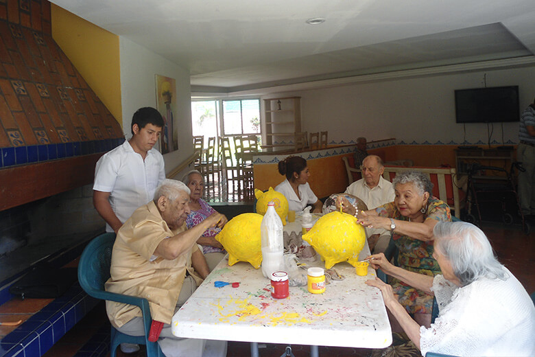 instalaciones residencias para ancianos, asilos ciaama morelos